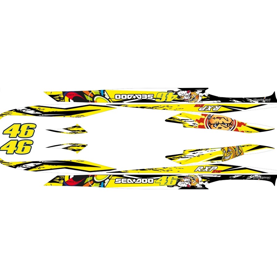 kit adhesivo moto de agua