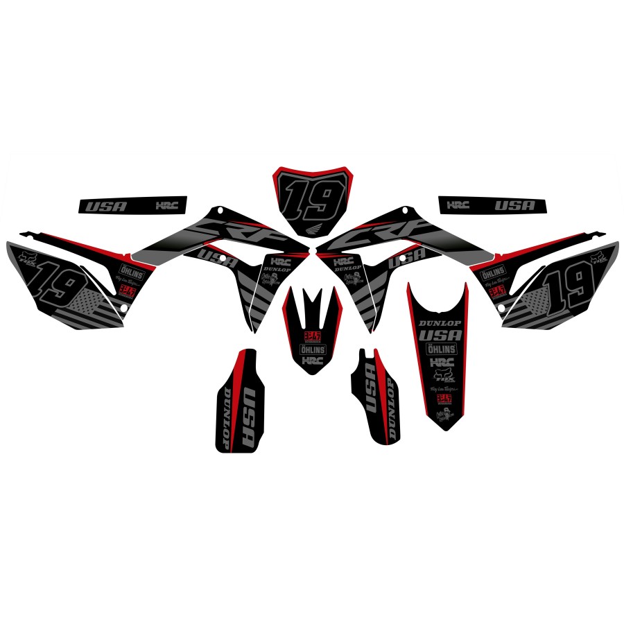 kit adhesivo motocross enduro