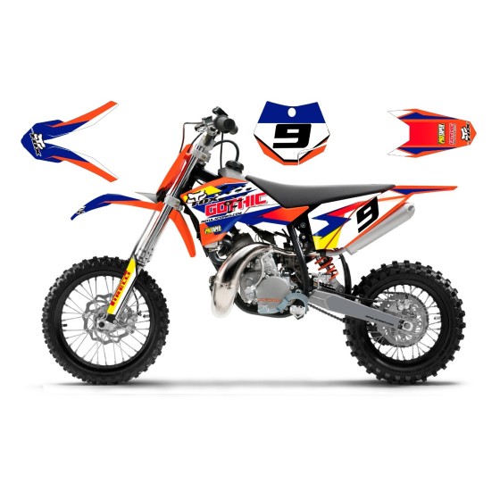 kit adhesivo motocross enduro
