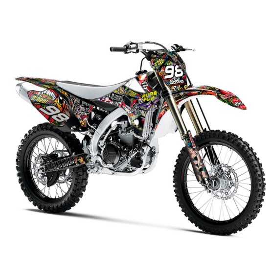 kit adhesivo motocross enduro