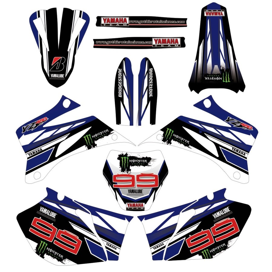 kit adhesivo motocross enduro