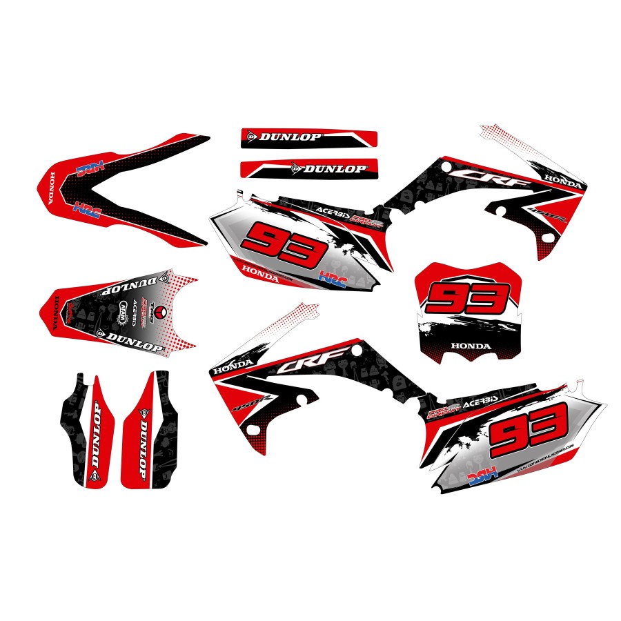 kit adhesivo motocross enduro