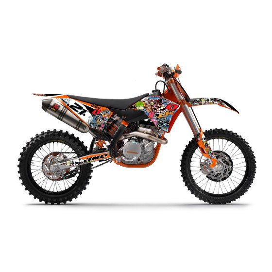 kit adhesivo motocross enduro