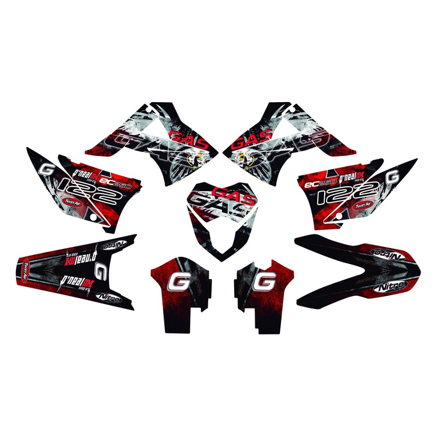 kit adhesivo motocross enduro