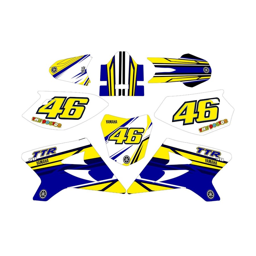 kit adhesivo motocross enduro