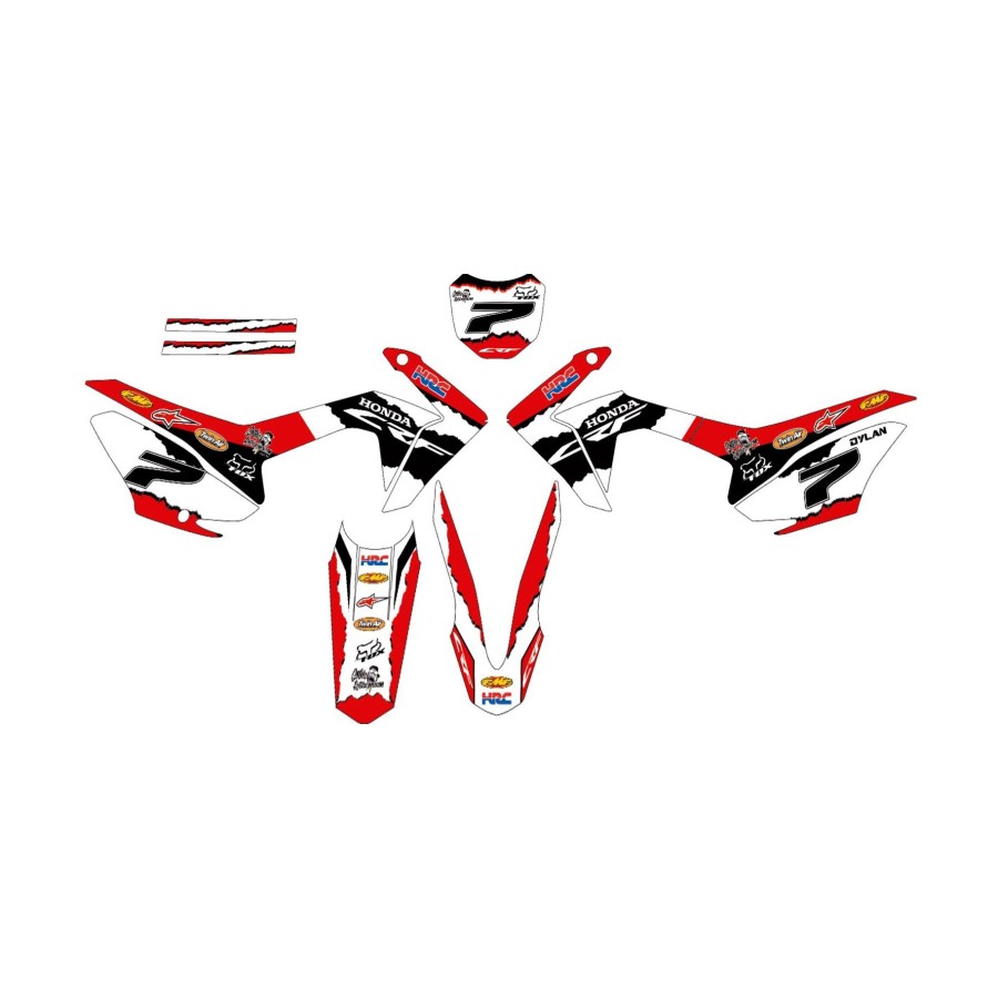 kit adhesivo motocross enduro