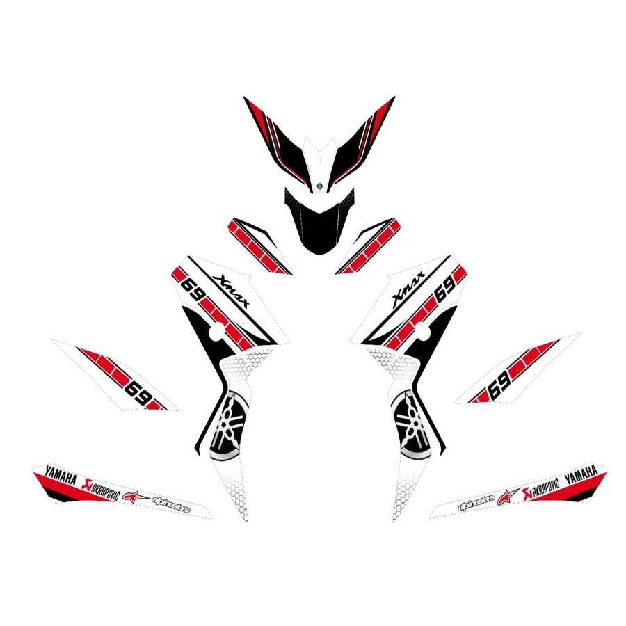 kit adhesivo scooter