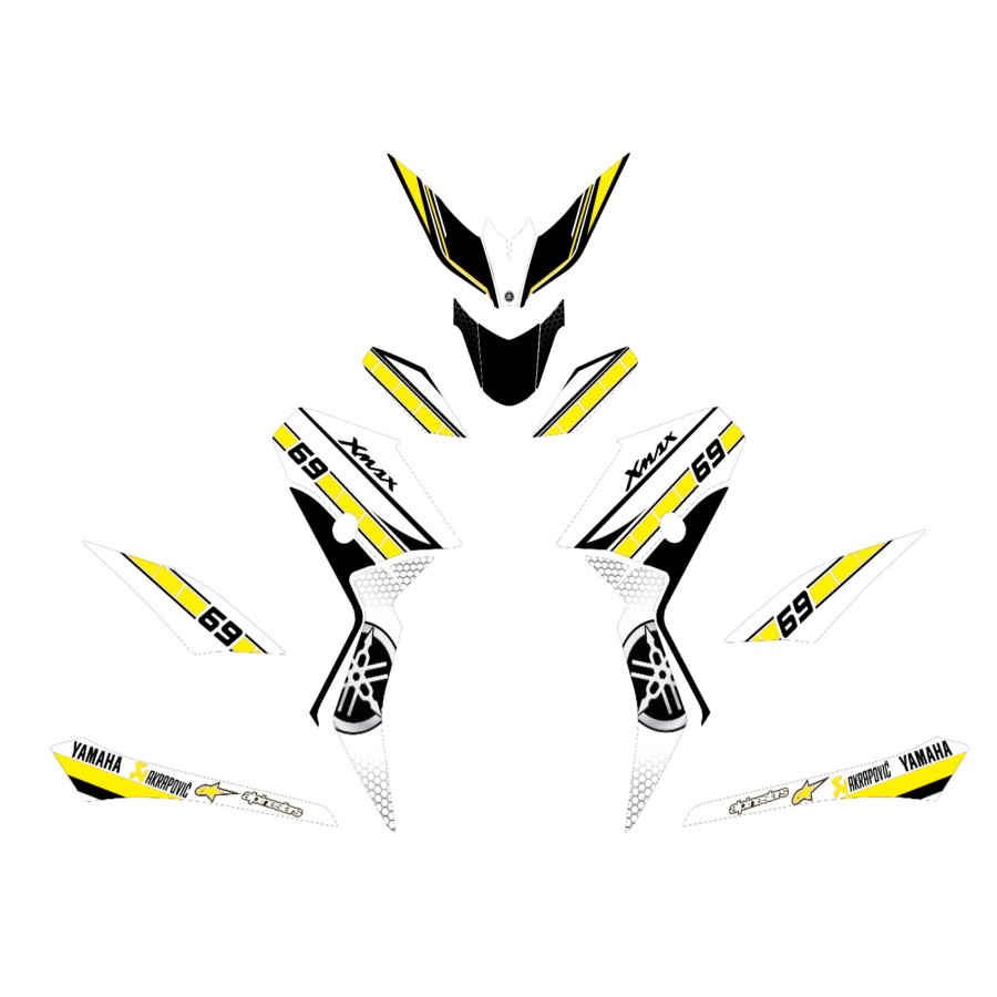 kit adhesivo scooter
