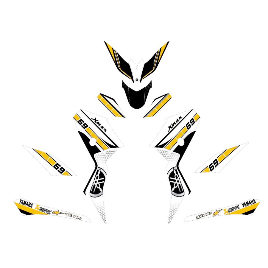 kit adhesivo scooter