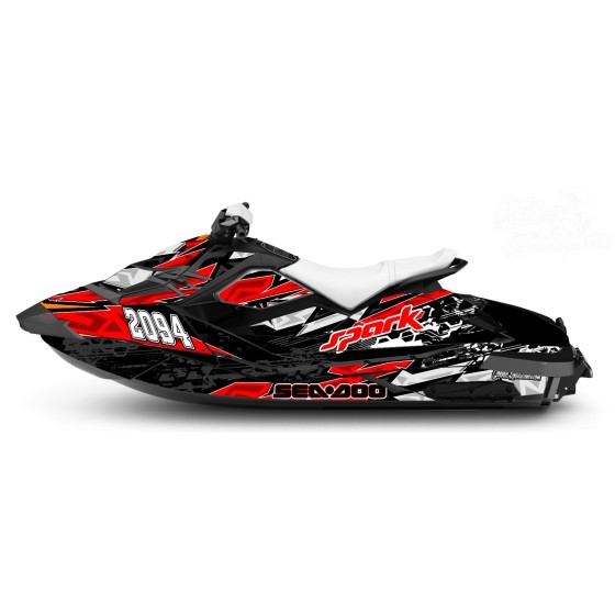 kit adhesivo moto de agua