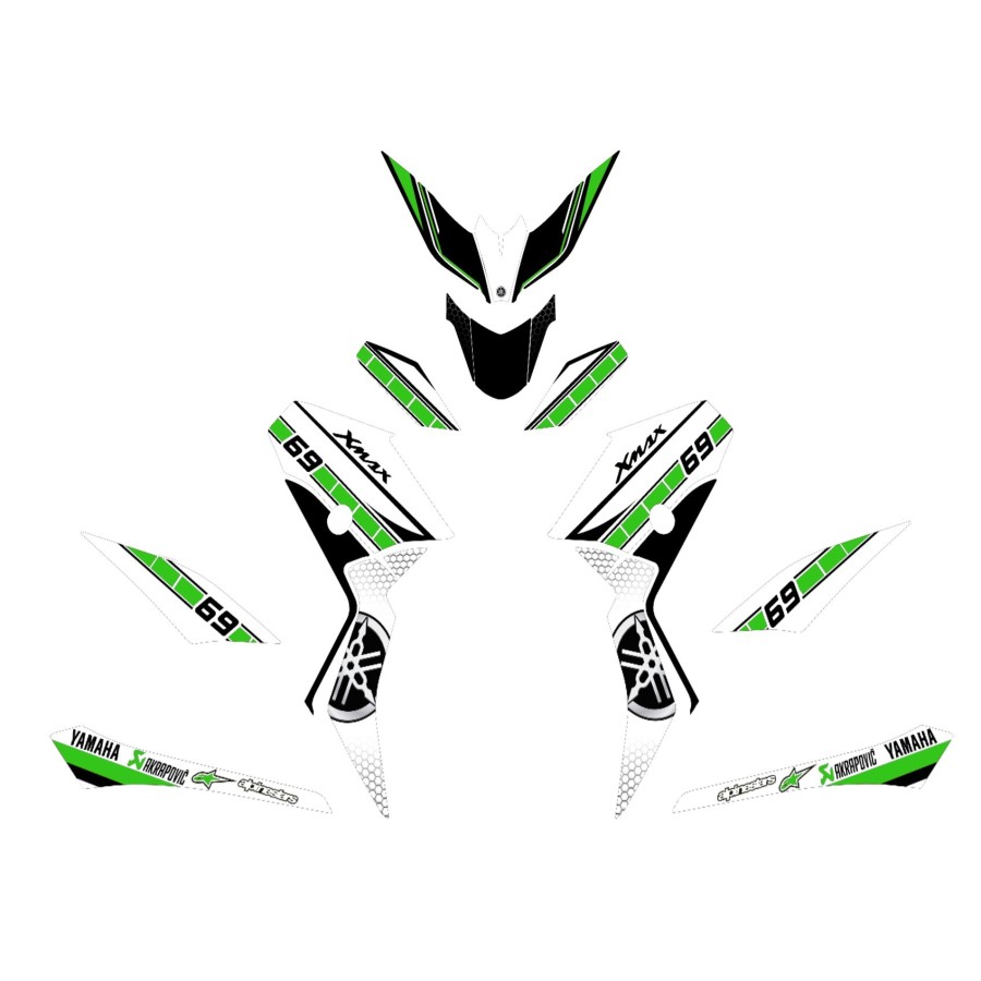 kit adhesivo scooter