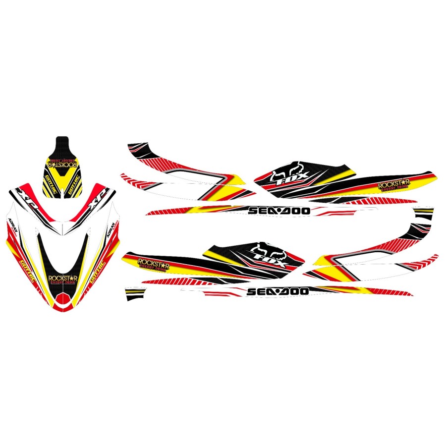 kit adhesivo moto de agua
