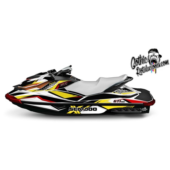 kit adhesivo moto de agua