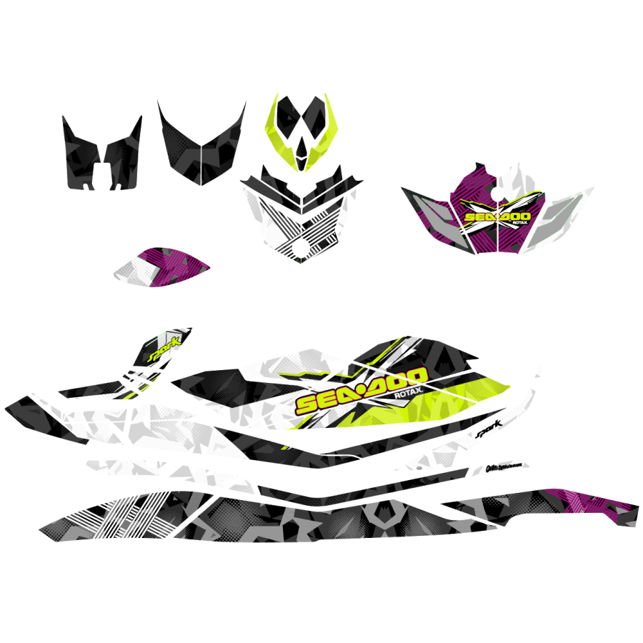 kit adhesivo moto de agua