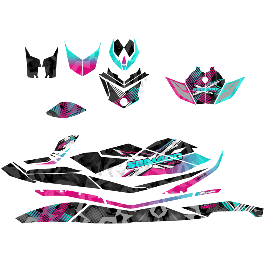 kit adhesivo moto de agua