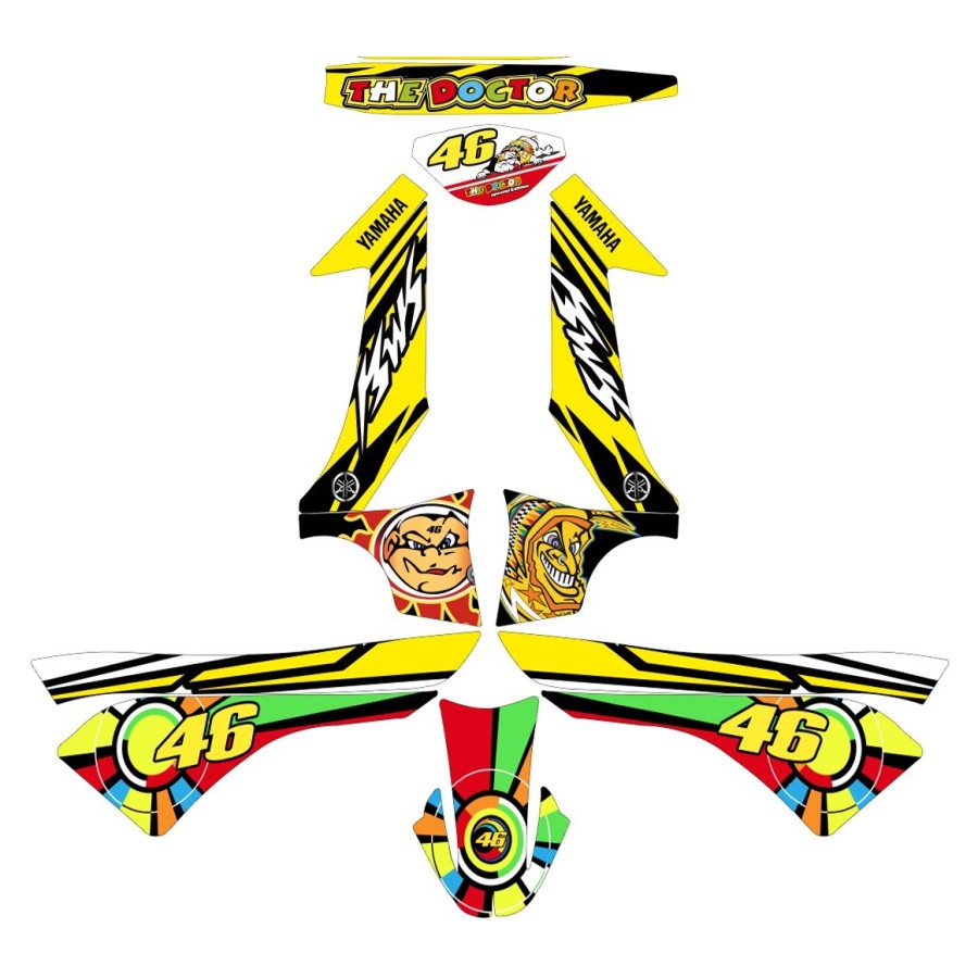 kit adhesivo scooter
