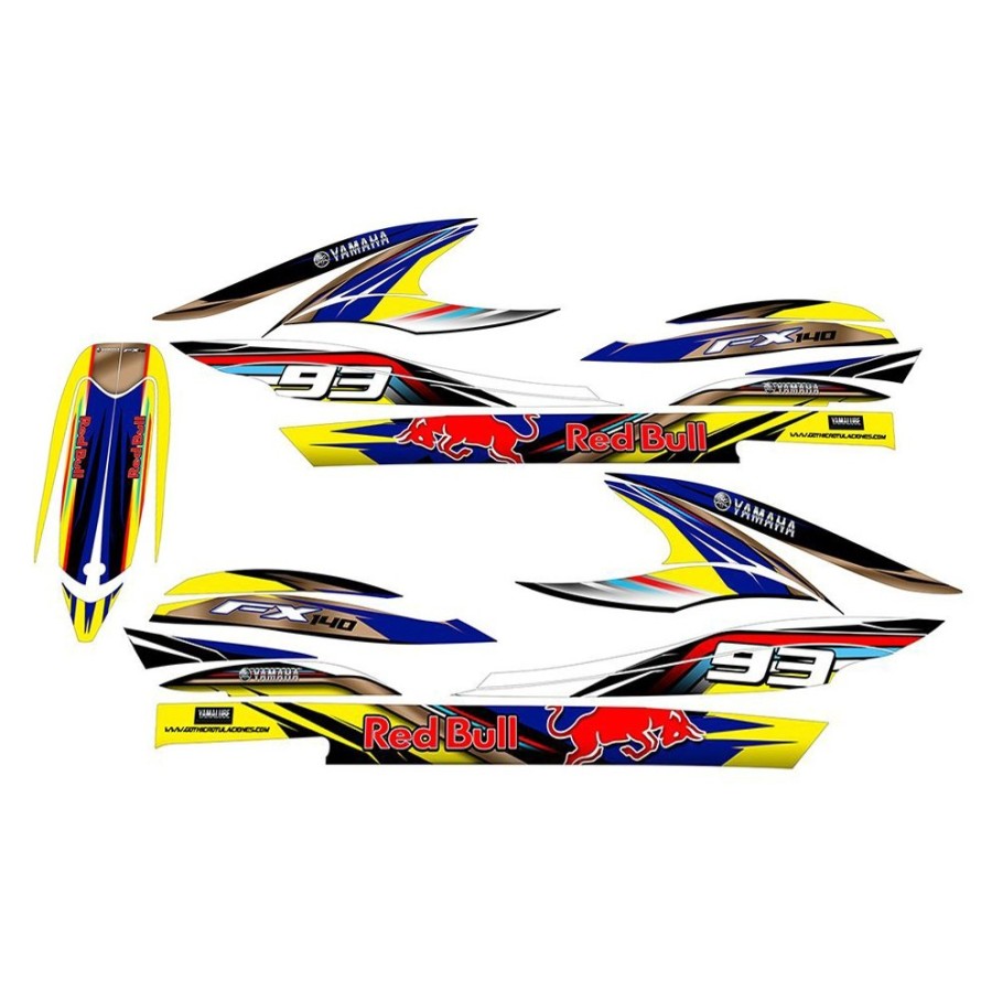 kit adhesivo moto de agua