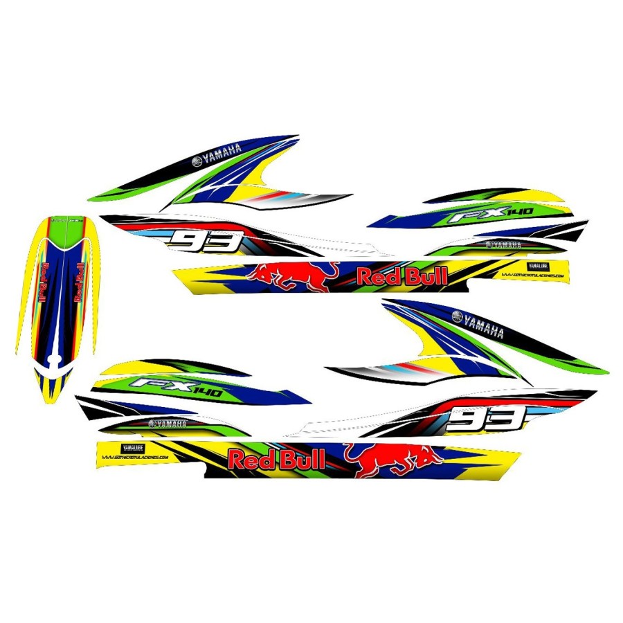 kit adhesivo moto de agua