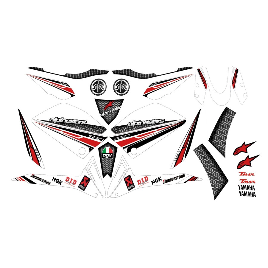 kit adhesivo scooter