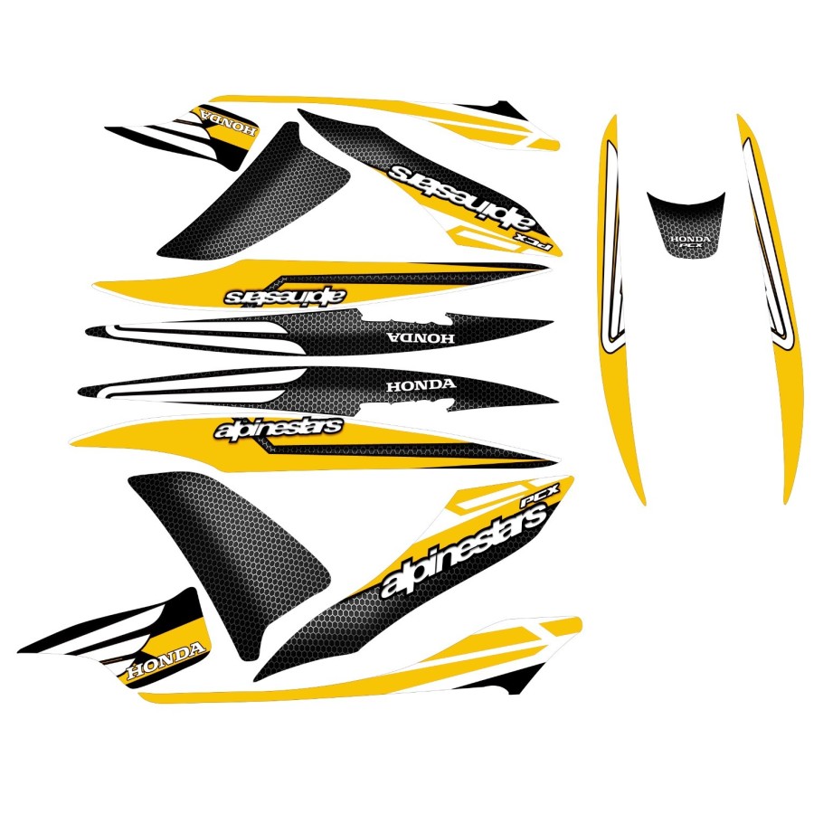 kit adhesivo scooter