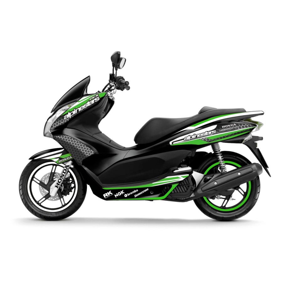 kit adhesivo scooter