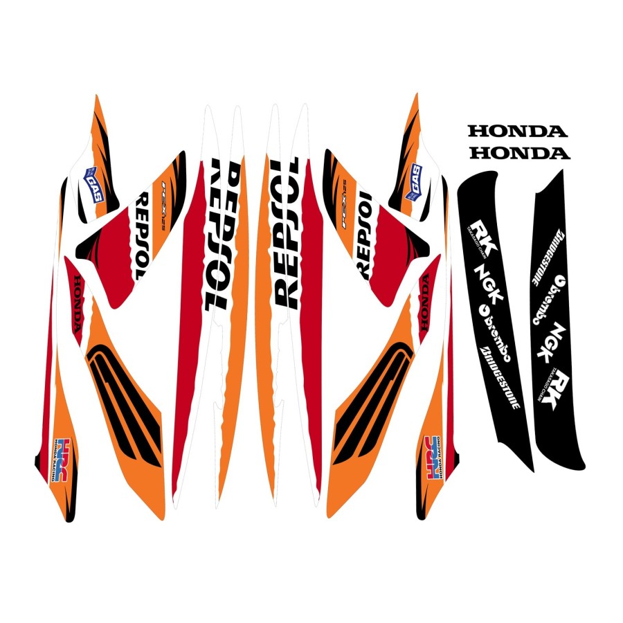 kit adhesivo scooter