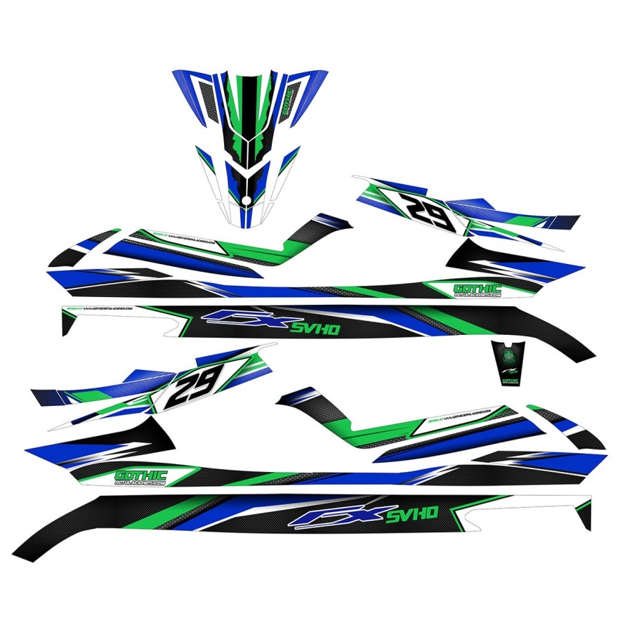 kit adhesivo moto de agua