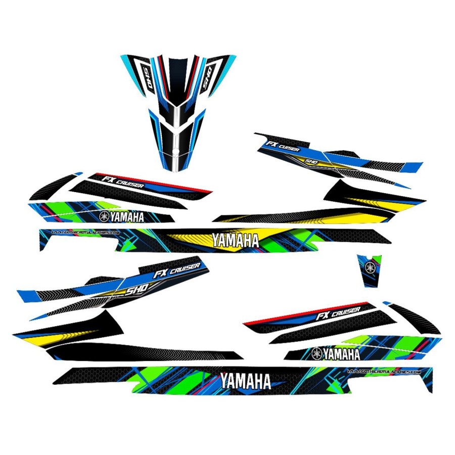 kit adhesivo moto de agua