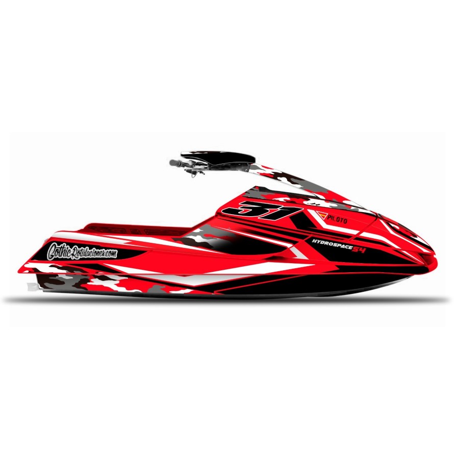 kit adhesivo moto de agua