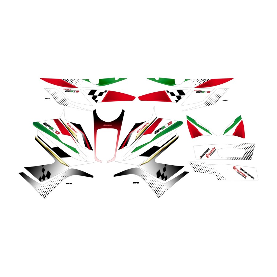 kit adhesivo scooter