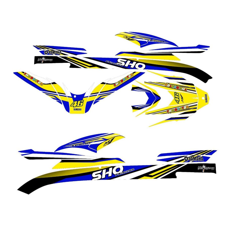 kit adhesivo moto de agua